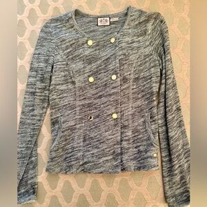 Juicy Couture Gray Double-Breasted Jacket